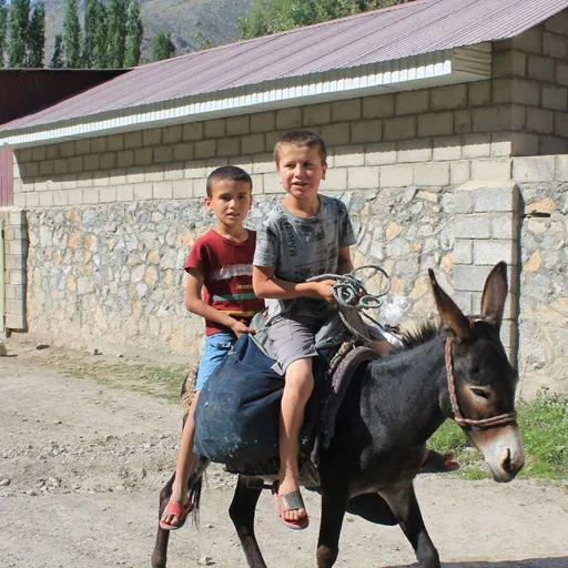 Jongens in West-Tadzjikistan